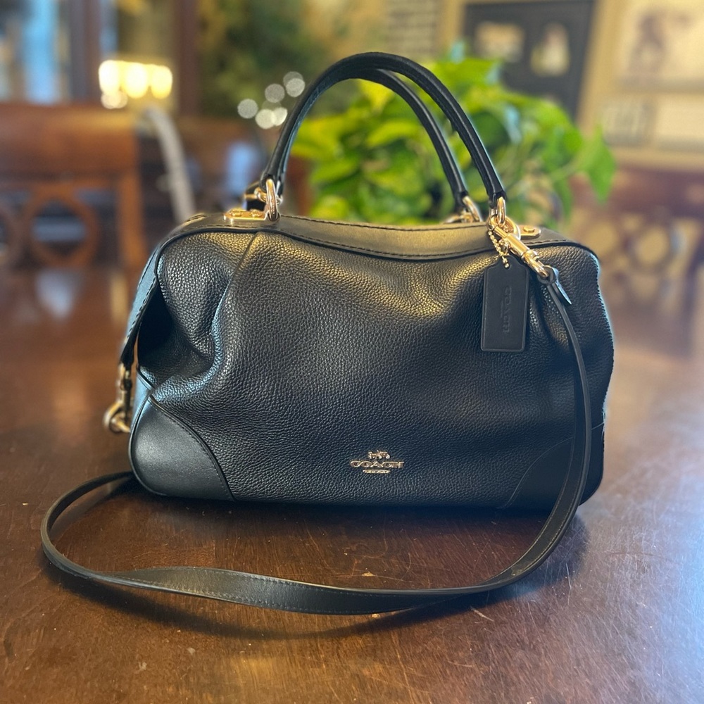 Coach Lane Satchel - Black (Dustbag included)